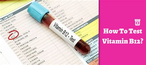 vitamin d and b12 test package|how to check b12 levels.